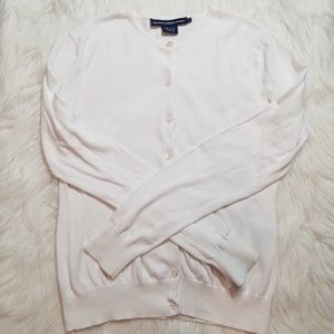 ◊ Ralph Lauren Sport White Cardigan